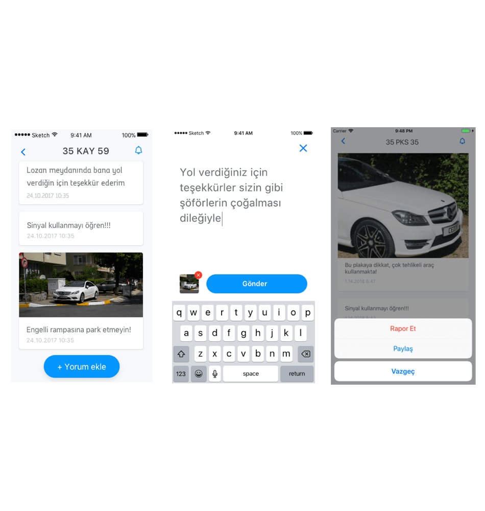 plaka.io mobil uygulaması