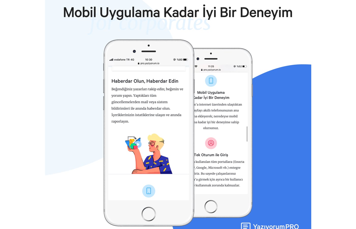 Yazıyorum Pro Web Projesi